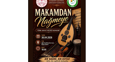 Iğdır’da “Makâmdan Nağmeye” Konseri düzenleniyor
