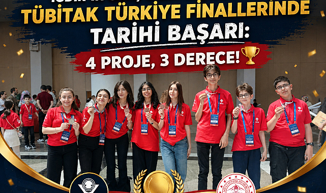 Iğdır’dan Türkiye Finallerinde Büyük Başarı: 4 Projede 3 Derece