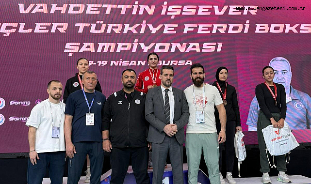 Iğdırlı boksör Pınar Elçik, Türkiye şampiyonu oldu