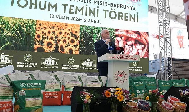 İstanbul'da çiftçiye dev destek... 84 ton tohum dağıtılacak