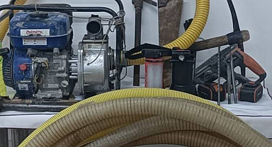 İzinsiz kazı yapan 8 şüpheli suçüstü yakalandı