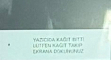 'Kağıt bitti' uyarısı veren POS cihazına uyuşturucu gizlemişler