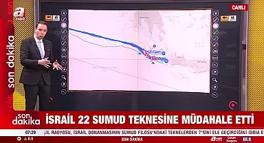 Küresel Sumud Filosu'na İsrail'den yasadışı müdahale | Video videosunu izle
