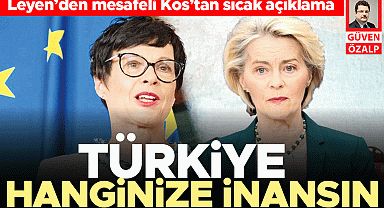 Leyen'den mesafeli Kos'tan sıcak açıklama! AB'den Türkiye'ye çifte mesaj