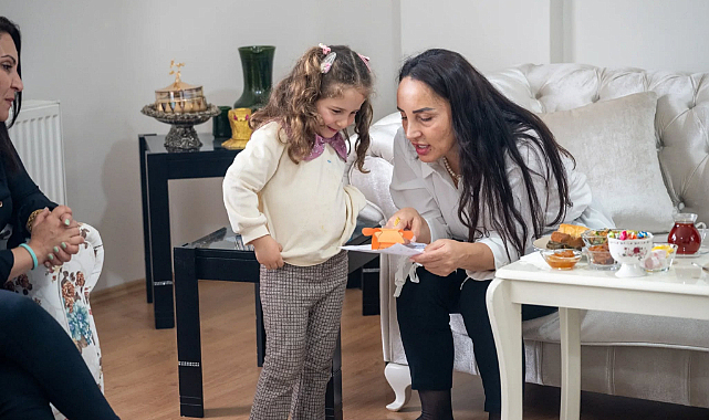 Minik Zeynep Neva’ya Anlamlı Ziyaret