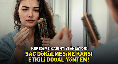 Saç dökülmesini bıçak gibi kesen 3 malzemeli doğal yöntem! 30 dakika bekletmek yetiyor: Kepeği önlüyor, kaşıntı ve pullanmanın önüne geçiyor!