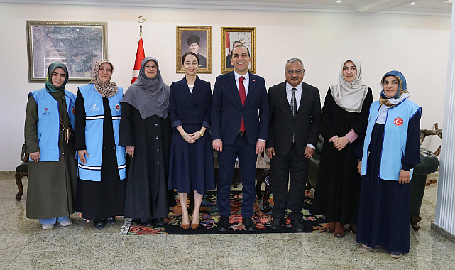 TDV Heyetinden Vali Taşolar'a Ziyaret