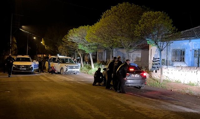 Uşak'ta ihbara giden polislere ateş açıldı!