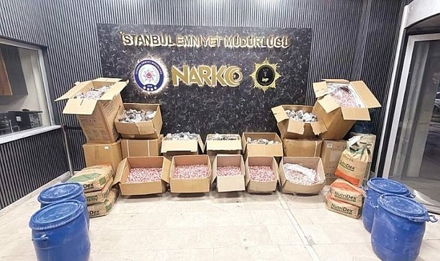 1 milyon hap ele geçirildi… Zehir tacirlerine büyük darbe