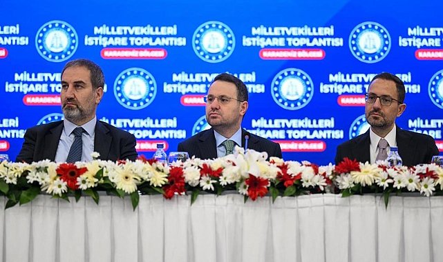 Adalet Bakanı Gürlek, Karadeniz Bölgesi milletvekilleriyle bir araya geldi