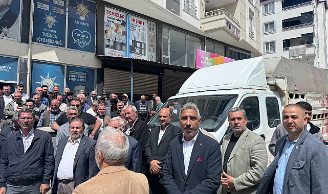 AK Parti Iğdır Teşkilatı Tuzluca’daki Bayramlaşma Programında Vatandaşlarla Buluştu