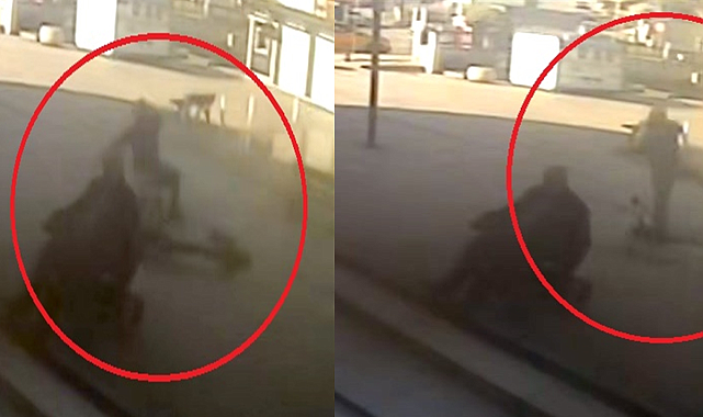 Avcılar'da Skuterla ölüm! Feci anlar kamerada