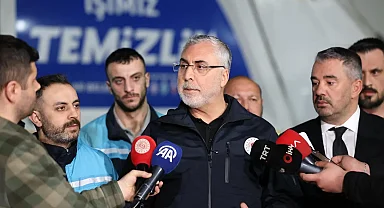 Bakan Işıkhan, 1 Mayıs'ı işçilerle karşıladı: 