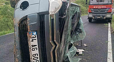 Batman'da araç takla attı: 3 yaralı