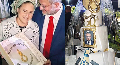 Ben Gvir iyice şaşırdı! Urganlı pastayla skandal kutlama
