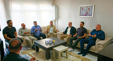 Cantürk Alagöz’den Cabbar Şıktaş’ın Kayın biraderi Mutlay Gülpınar'ın Ailesine, ayrıca Altay ve Kurt Ailesine Taziye Ziyareti