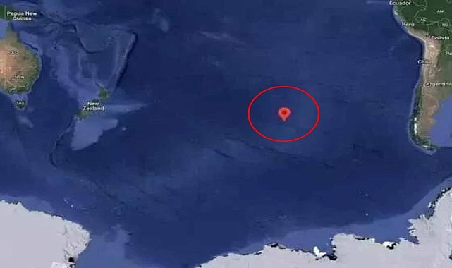 Dünyanın en yalnız yeri: Okyanusun ortasındaki dev mezarlık