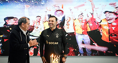 Dursun Özbek'ten Galatasaray'a şampiyonluk çileği!