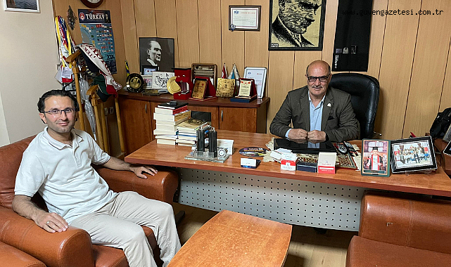 Gazeteci Burhan Akyıldırım’ın oğlu Doç. Dr. Onur Akyıldırım’dan bayram ziyareti