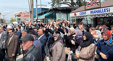 Hacı adayları dualarla uğurlandı