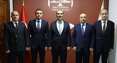 Halkbank Heyetinden Vali Taşolar’a Ziyaret