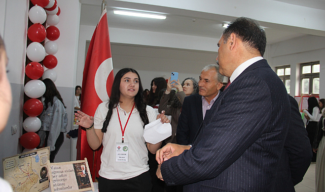 Iğdır’da 70. Yıl Cumhuriyet MTAL’den TÜBİTAK 4006 Bilim Fuarı