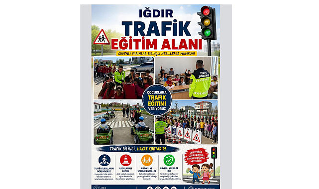 Iğdır'da Miniklere Trafik Eğitimi: 3420 Öğrenci Parkta Uygulamalı Öğreniyor