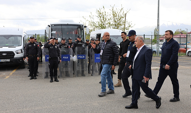 Iğdır İl Emniyet Müdürü Turgay’dan Maç Öncesi Stadyum Denetimi