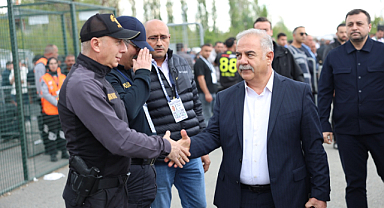 Iğdır İl Emniyet Müdürü Turgay’dan Maç Öncesi Stadyum Denetimi