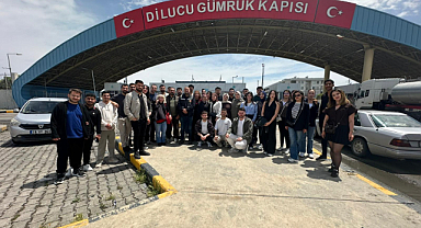 Iğdır Üniversitesi Öğrencileri Dilucu Sınır Kapısı’nda Gümrük Süreçlerini Yerinde İnceledi