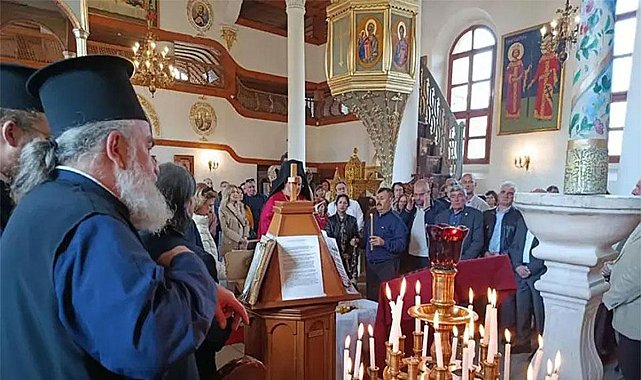 İl: Edirne... Kilisede Yunanca ayin krizi çıktı