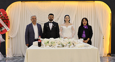 İl Emniyet Müdürü Turgay, Genç Çiftin Mutluluğuna Ortak Oldu