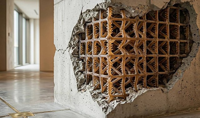 İnşaat demirinin yerini alacak: Betonun içinde diş gibi kilitleniyor, paslanma derdi yok
