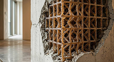 İnşaat demirinin yerini alacak: Betonun içinde diş gibi kilitleniyor, paslanma derdi yok