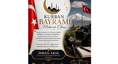 İsmail Aras’tan Kurban Bayramı Mesajı