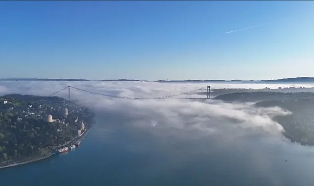 İstanbul'da yoğun sis alarmı: Boğaz hattı trafiğe kapatıldı!