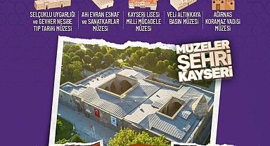 Kayseri Büyükşehir Belediyesi müzeleri 1 hafta ücretsiz olacak