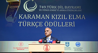 Kültür ve Turizm Bakanı Ersoy: Dil, onu kullanan herkesin hassas davranması gereken bir emanettir
