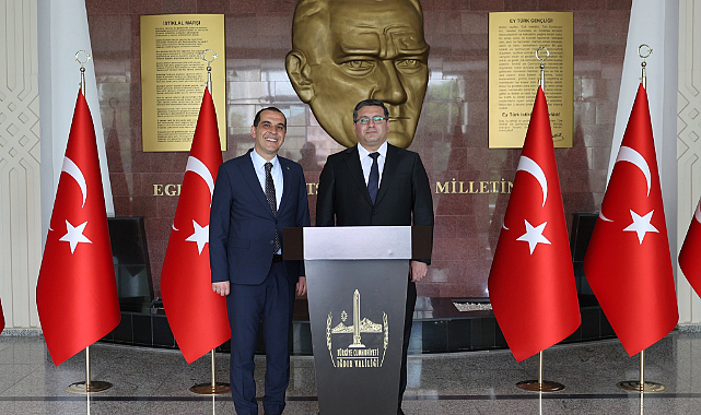 Nahçıvan ve Azerbaycan Heyetinden Iğdır Valiliği’ne Ziyaret