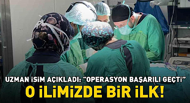 O ilimizde bir ilk! Operasyon başarılı geçti! İleri evre larenks kanseri ameliyatı gerçekleştirildi