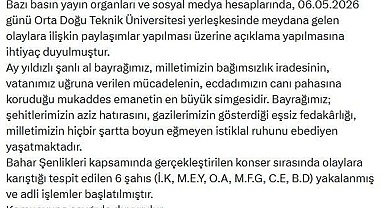 ODTÜ Bahar Şenlikleri'ndeki olaylara 6 gözaltı