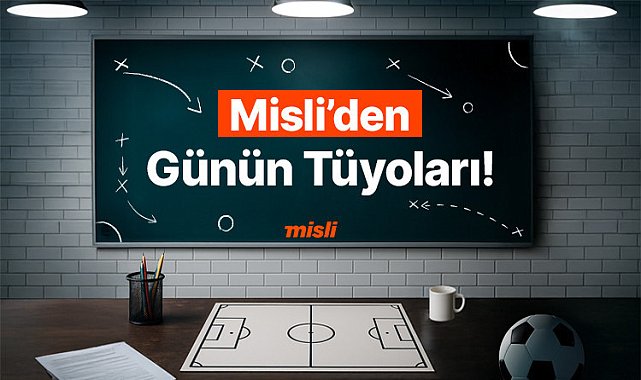 Rizespor'un ilk yarıları gollü geçiyor! Gaziantep FK'nın maçları üst bitiyor… İşte Misli'den Günün Tüyoları