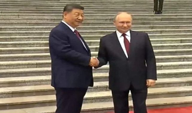 Son Dakika... Putin-Şi görüşmesi başladı! Masada 40 anlaşma var