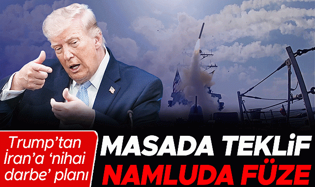 Trump kongre'ye 'savaş bitti' dedi ama... Masada teklif namluda füze
