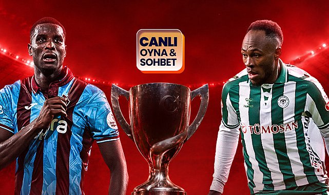 Türkiye Kupası'nda final zamanı! Trabzonspor-Konyaspor maçının heyecanı canlı sohbet ile Misli'de