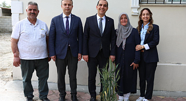 Vali Taşolar'dan Dünya Çiftçiler Günü'nde Üretici Ziyareti
