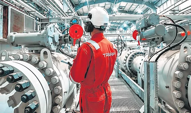 8 yılda 99 milyar m3 doğalgaz taşındı