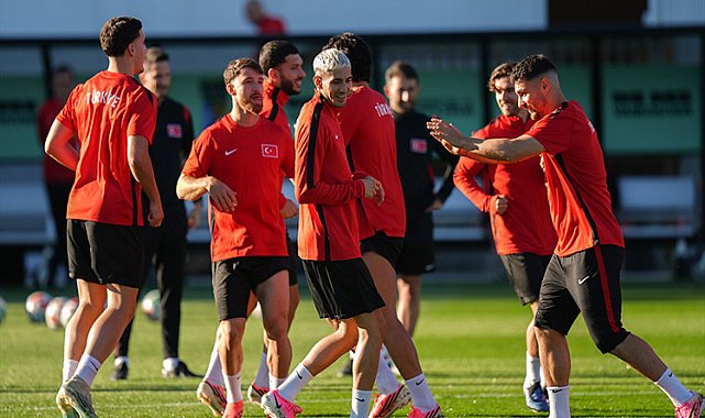 A Milli Futbol Takımı Kanada'daki ilk idmanını yaptı