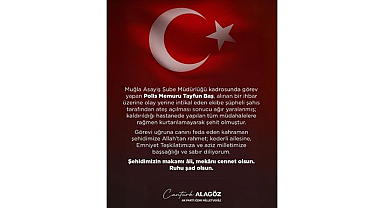 AK Parti Iğdır Milletvekili Cantürk Alagöz’den Şehit Polis İçin Taziye Mesajı
