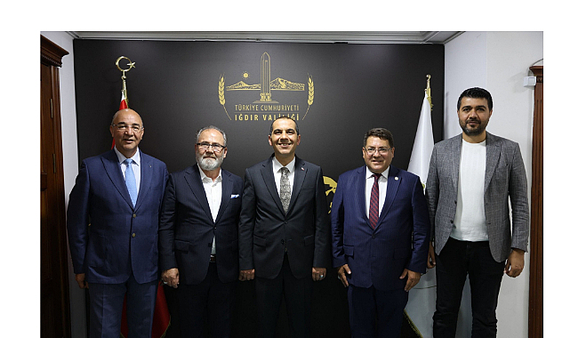 CAFERİDER Heyetinden Vali Taşolar’a Ziyaret
